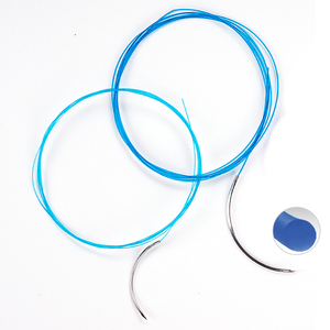 Disposable Medical Consumables Silk Nylon Non Absorbable Surgical Suture