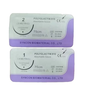 Absorbable Polyglactin 910 Chromic Catgut Suture