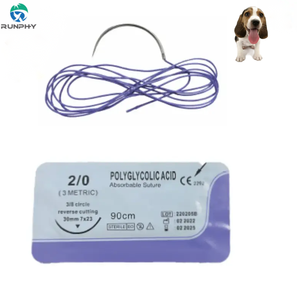 RUNPHY Medical Veterinary Suture Absorbable PGA