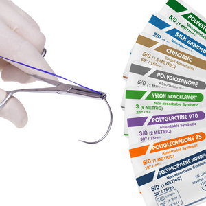 Customizable Medical Catgut Silk Polypropylene Polyglactin Suture