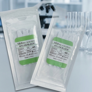 Monofilament Surgical Suture Thread Micro Nylon Polyamide 10/0
